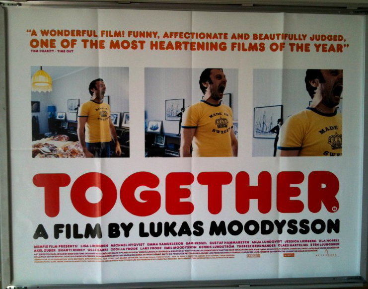 Cinema Poster: TOGETHER AKA Tillsamman 2000 (QUAD) Lisa Lindgren Michael Nyqvist
