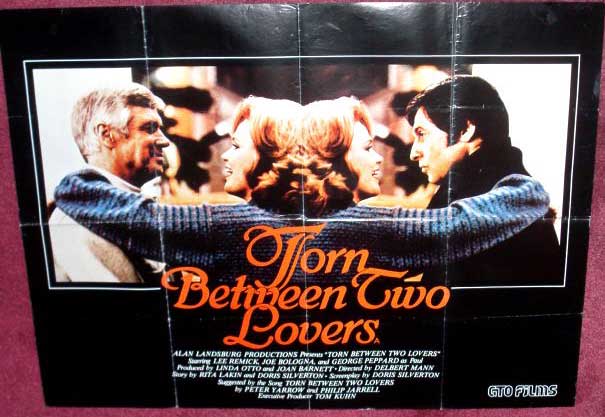TORN BETWEEN TWO LOVERS: UK Quad Film Poster