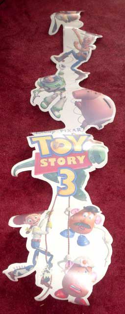 TOY STORY 3: Cinema Promo Cling