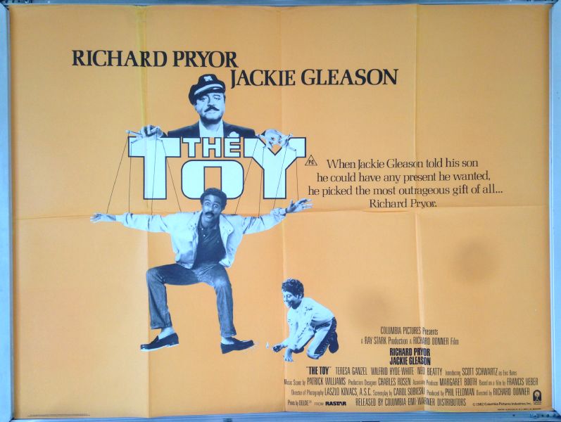 Cinema Poster: TOY, THE 1982 (Quad) Richard Pryor Jackie Gleason Ned Beatty Cinema Poster: TOY, THE 1982 (Quad) Richard Pryor Jackie Gleason Ned Beatty