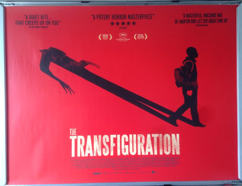 Cinema Poster: TRANSFIGURATION, THE 2017 (Quad) Eric Ruffin Chloe Levine