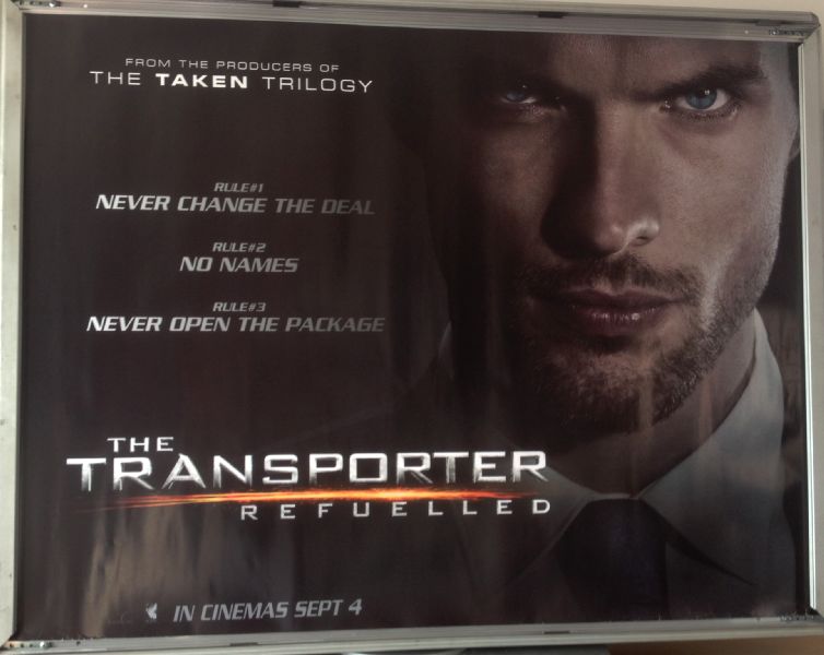 Cinema Poster: TRANSPORTER REFUELLED 2015 (Advance Quad) Ed Skrein Loan Chabanol