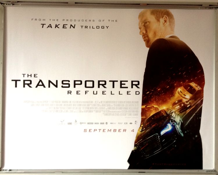 Cinema Poster: TRANSPORTER REFUELLED 2015 (Main Quad) Ed Skrein Loan Chabanol