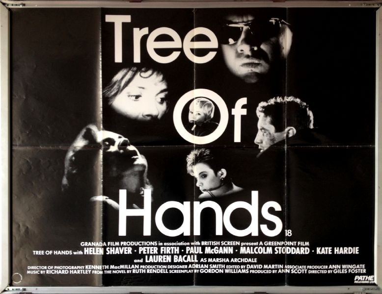 Cinema Poster: TREE OF HANDS 1989 (Quad) Helen Shaver Lauren Bacall