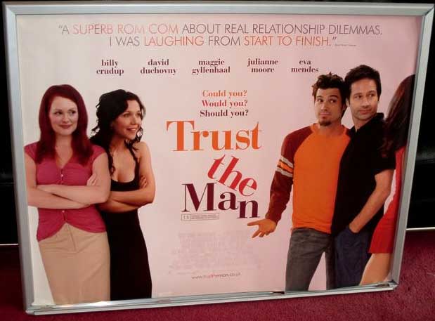 TRUST THE MAN: UK Quad Film Poster