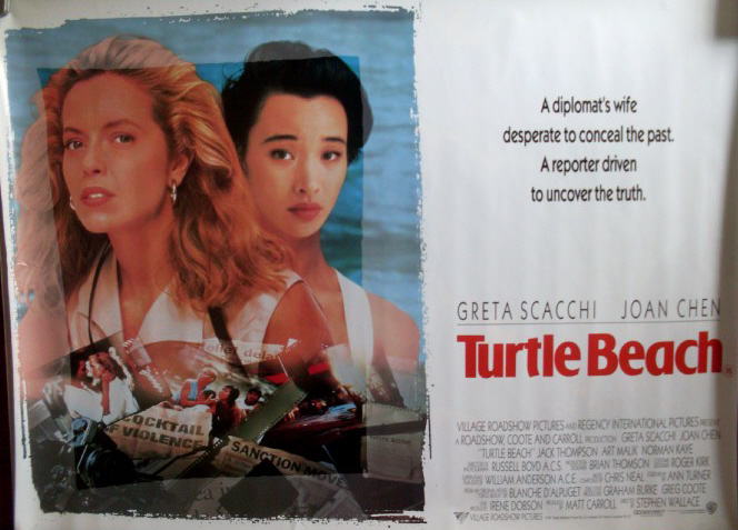 TURTLE BEACH: UK Quad Film Poster