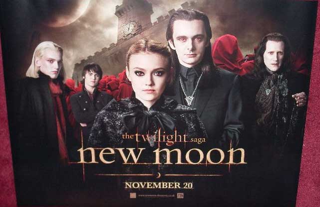 TWILIGHT SAGA NEW MOON: Vampire Group UK Quad Film Poster