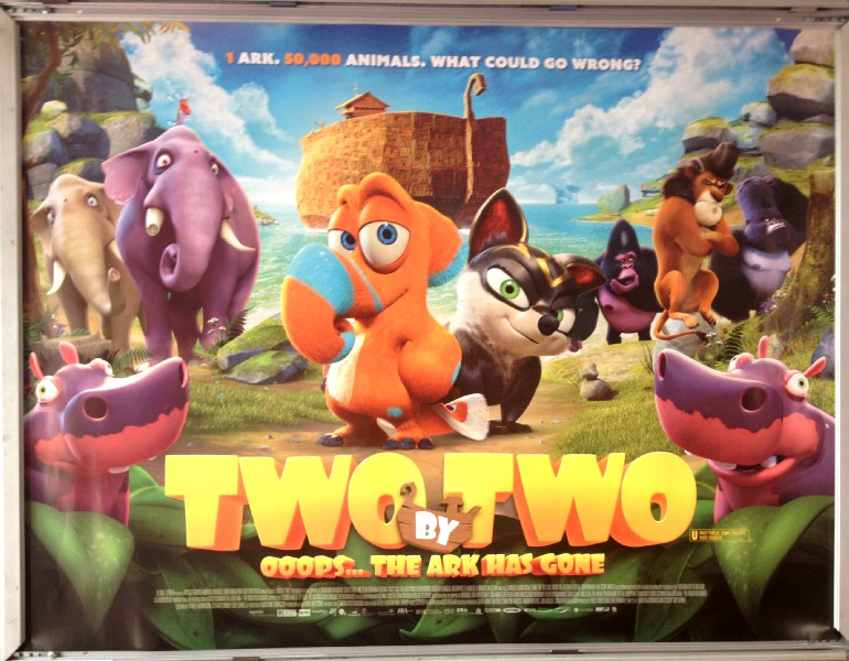 Cinema Poster: TWO BY TWO 2015 (Quad) Dermot Magennis Callum Maloney Tara Flynn