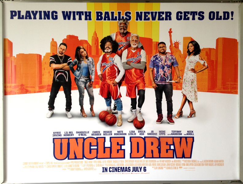 Cinema Poster: UNCLE DREW 2018 (Quad) Kyrie Irving Shaquille O'Neal