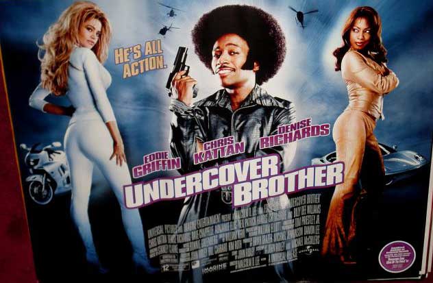 UNDERCOVER BROTHER: UK Quad Film Poster