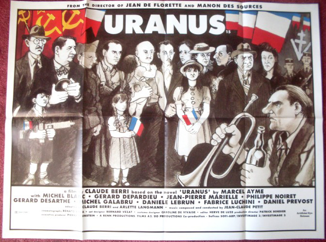 URANUS: UK Quad Film Poster