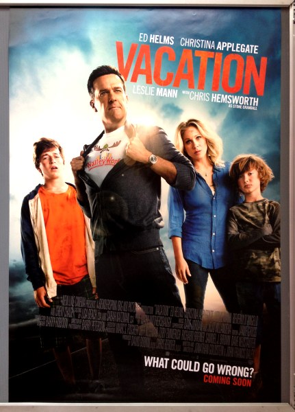 Cinema Poster: VACATION 2015 (Main One Sheet) Ed Helms Chris Hemsworth Chevy Chase