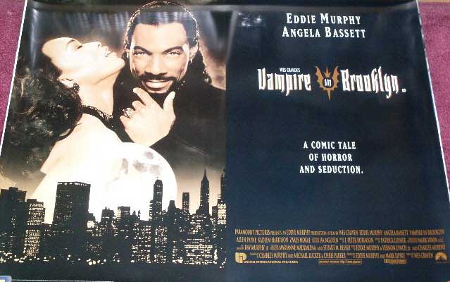 VAMPIRE IN BROOKLYN: Main UK Quad Film Poster VAMPIRE IN BROOKLYN: Main UK Quad Film Poster