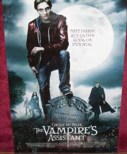 VAMPIRE'S ASSISTANT, THE: Main One Sheet Film Poster