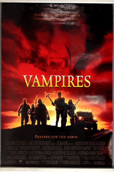 Cinema Poster: VAMPIRES (John Carpenter's) 1998 (One Sheet) James Woods