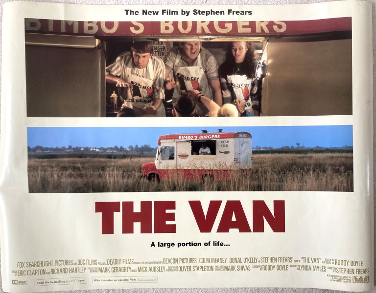 Cinema Poster: VAN, THE 1996 (Quad) Colm Meaney Donal O'Kelly Ger Ryan