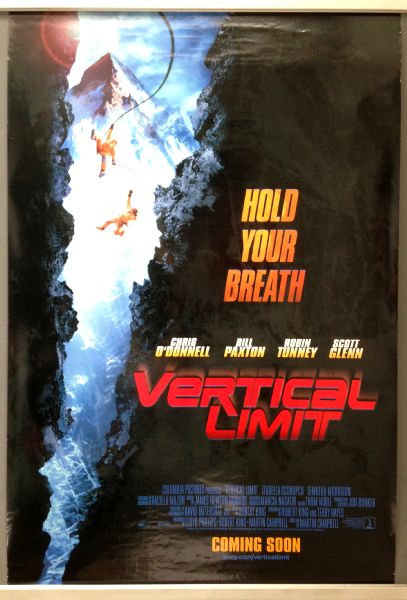 Cinema Poster: VERTICAL LIMIT 2000 (One Sheet) Chris O'Donnell Bill Paxton