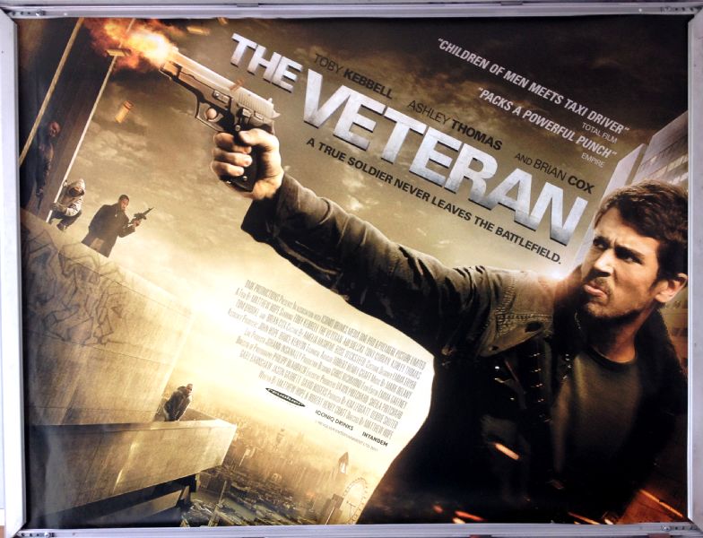 Cinema Poster: VETERAN, THE 2011 (Quad) Toby Kebbell Adi Bielski Tony Curran