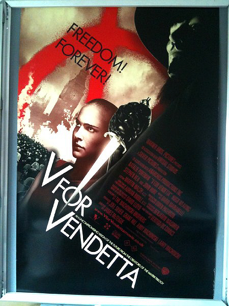 V FOR VENDETTA: One Sheet Film Poster
