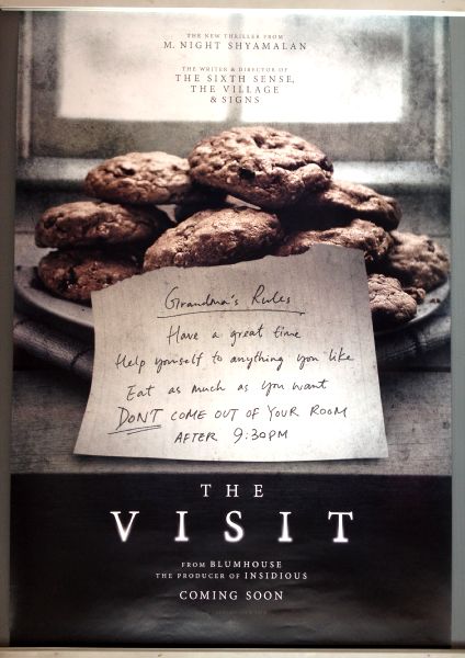 Cinema Poster: VISIT, THE 2015 (Advance One Sheet) M. Night Shyamalan Olivia DeJonge