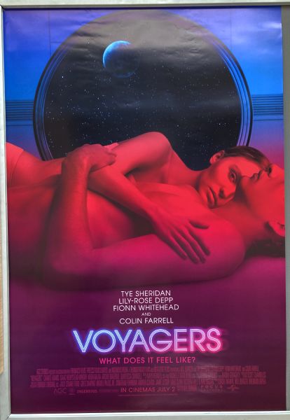Cinema Poster: VOYAGERS 2021 (One Sheet) Colin Farrell Tye Sheridan Lily-Rose Depp