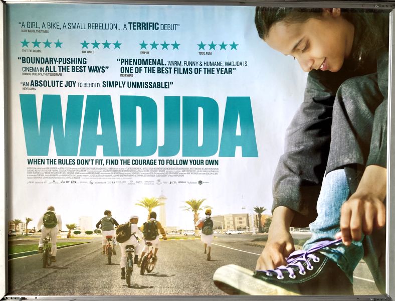 Cinema Poster: WADJDA 2012 (Quad) Waad Mohammed Reem Abdullah
