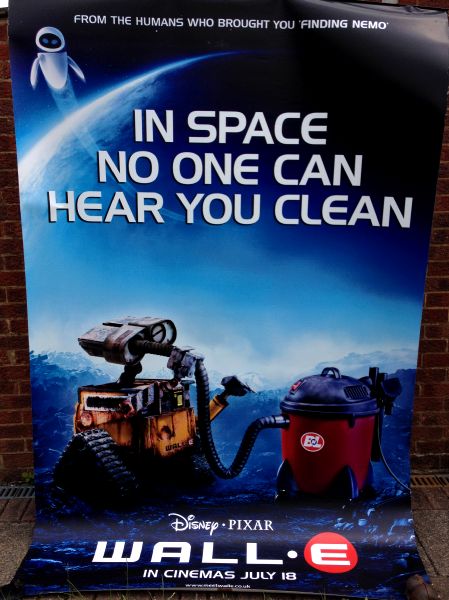 Cinema Banner: WALL·E 2008 (In Space) John Ratzenberger Sigourney Weaver Cinema Banner: WALL·E 2008 (In Space) John Ratzenberger Sigourney Weaver