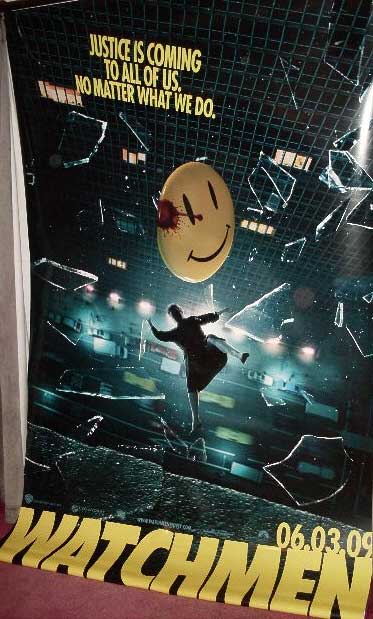 Cinema Banner: WATCHMEN 2009 (The Comedian) Jeffrey Dean Morgan Carla Gugino Cinema Banner: WATCHMEN 2009 (The Comedian) Jeffrey Dean Morgan Carla Gugino