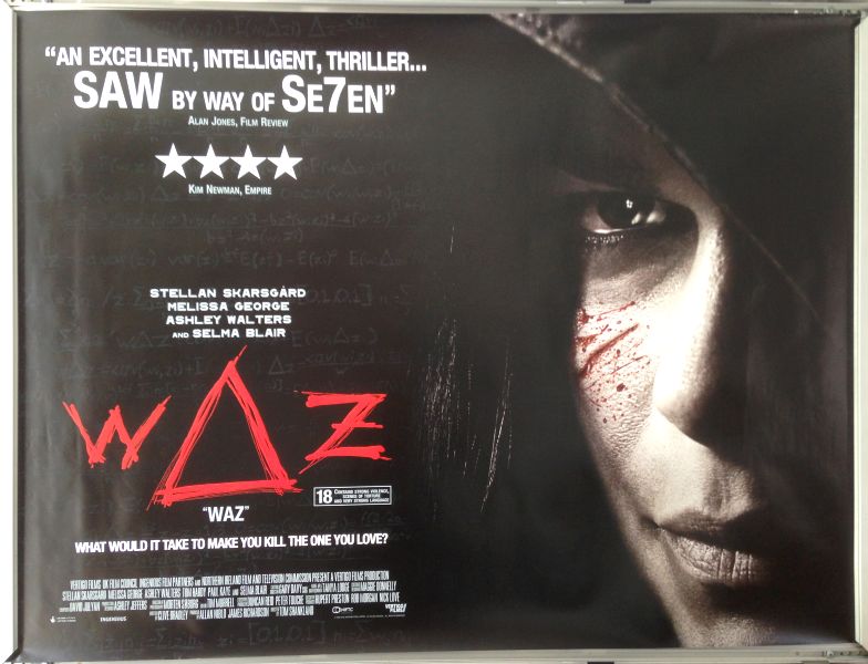 Cinema Poster: WAZ 2008 (Quad) Stellan Skarsgrd Selma Blair Melissa George