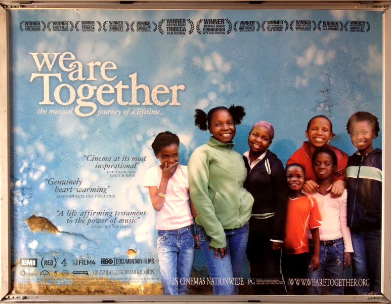 Cinema Poster: WE ARE TOGETHER 2008 (Quad) Lorraine Bracco Alicia Keys