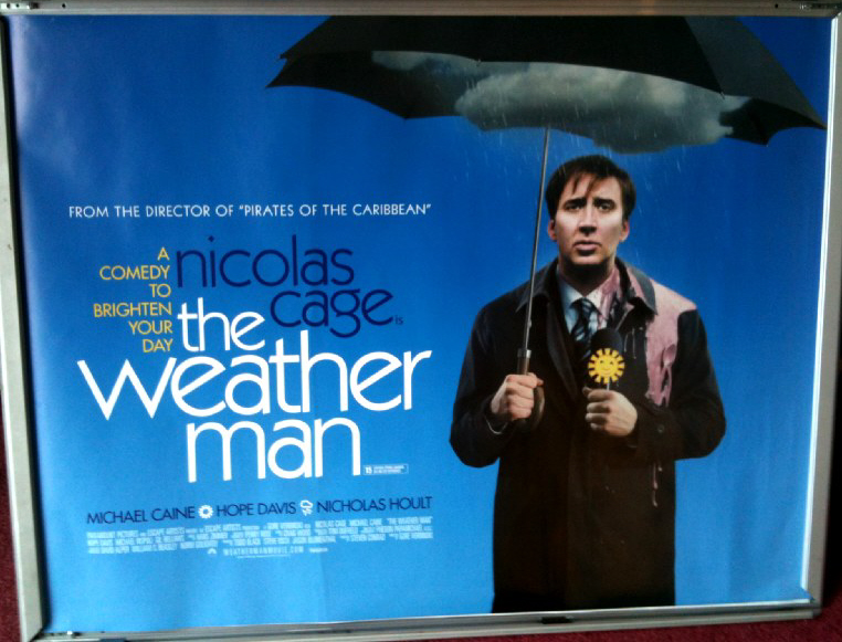 WEATHER MAN, THE: Main UK Quad Film Poster