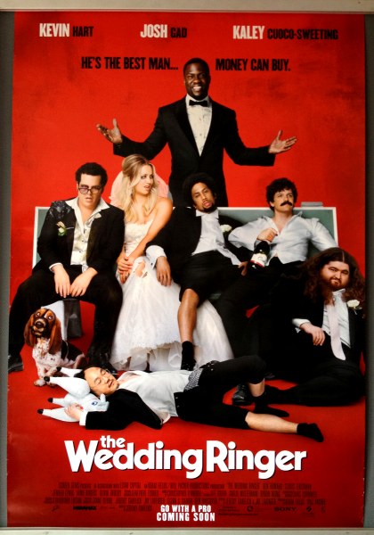 Cinema Poster: WEDDING RINGER 2015 (One Sheet) Kevin Hart Josh Gad Jorge Garcia