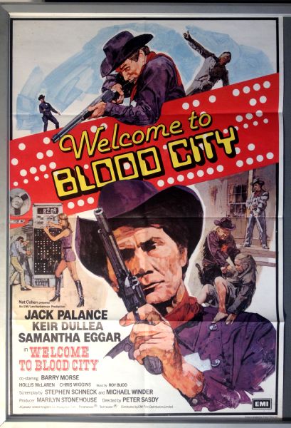 Cinema Poster: WELCOME TO BLOOD CITY 1977 (One Sheet) Jack Palance Keir Dullea