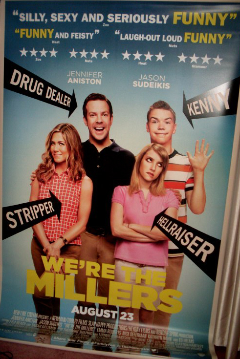 WE'RE THE MILLERS: Cinema Banner