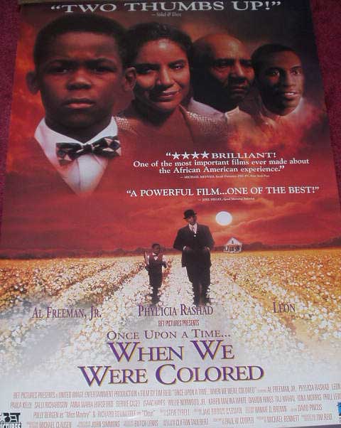WHEN WE WERE COLORED: Main One Sheet Film Poster