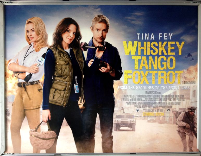 Cinema Poster: WHISKEY TANGO FOXTROT 2016 (Quad) Tina Fey Margot Robbie