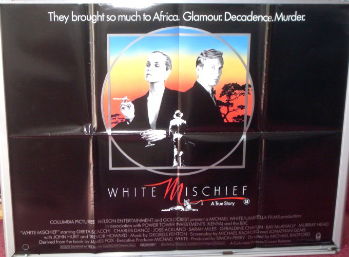 WHITE MISCHIEF: Main UK Quad Film Poster