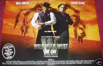 WILD WILD WEST: Main UK Quad Film Poster