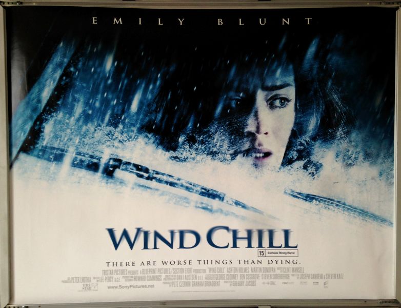 Cinema Poster: WIND CHILL 2007 (Quad) Emily Blunt Ashton Holmes Martin Donovan