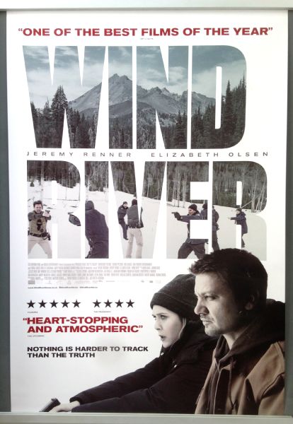Cinema Poster: WIND RIVER 2017 (One Sheet) Kelsey Asbille Jeremy Renner Cinema Poster: WIND RIVER 2017 (One Sheet) Kelsey Asbille Jeremy Renner