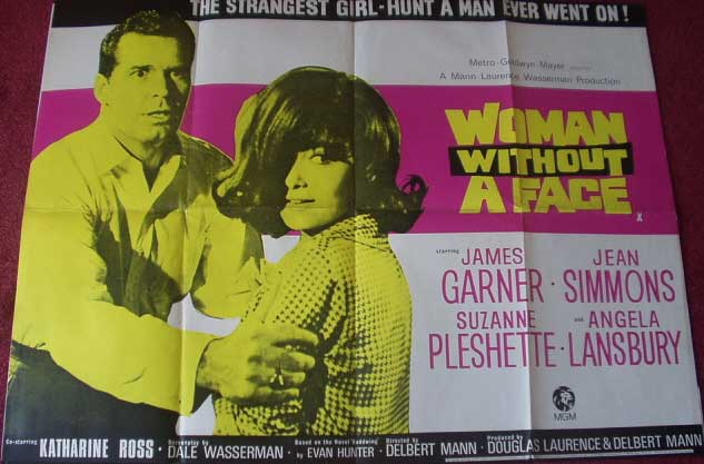WOMAN WITHOUT A FACE: Main UK Quad Film Poster