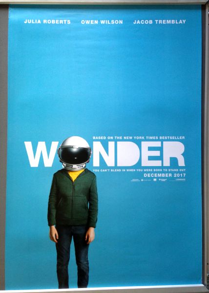 Cinema Poster: WONDER 2017 (One Sheet) Jacob Tremblay Owen Wilson