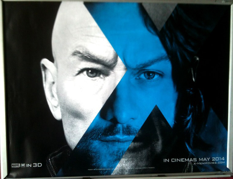 X-MEN DAYS OF FUTURE PAST: Professor X UK Quad Film Poster