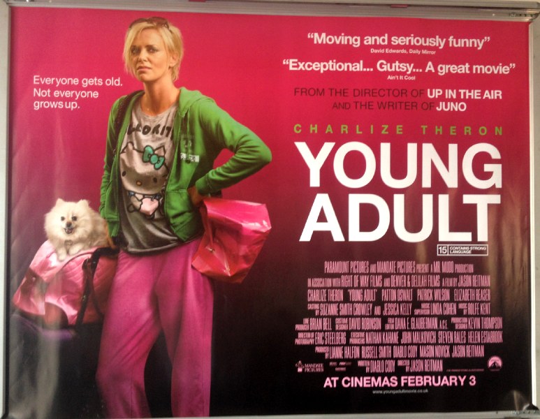 YOUNG ADULT: V2 UK Quad Film Poster